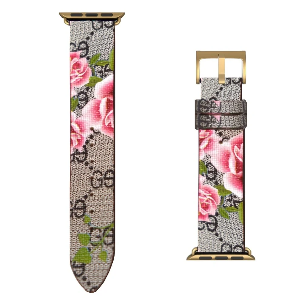Apple Watch Ultra 2 Pink Floral Designer Band